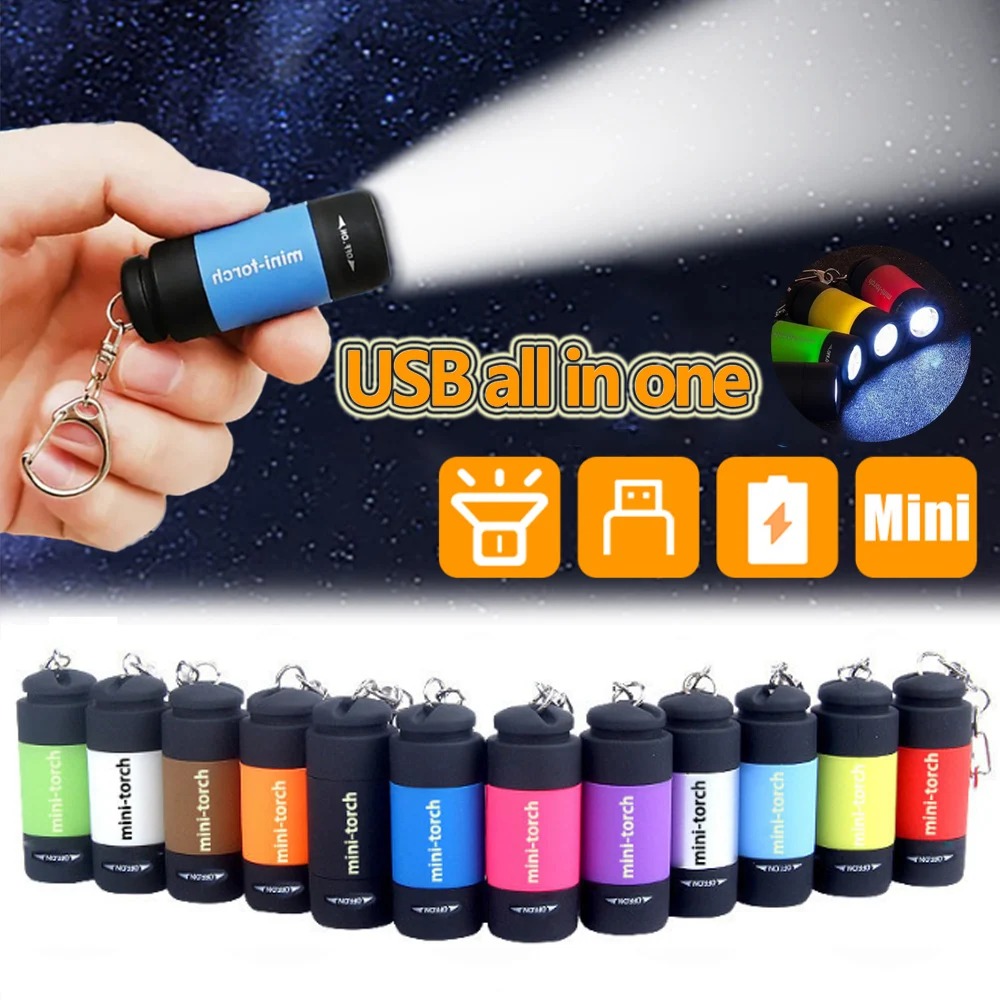 Outdoor Lighting Ideas For Party - USB Rechargeable LED Multifunctional Strong Light