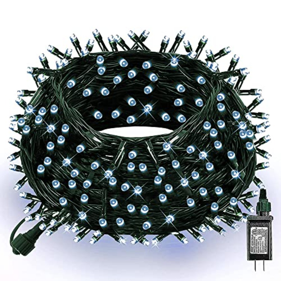 Xmas Outdoor Lighting Decorations - 66Feet Christmas Lights, Christmas String Lights