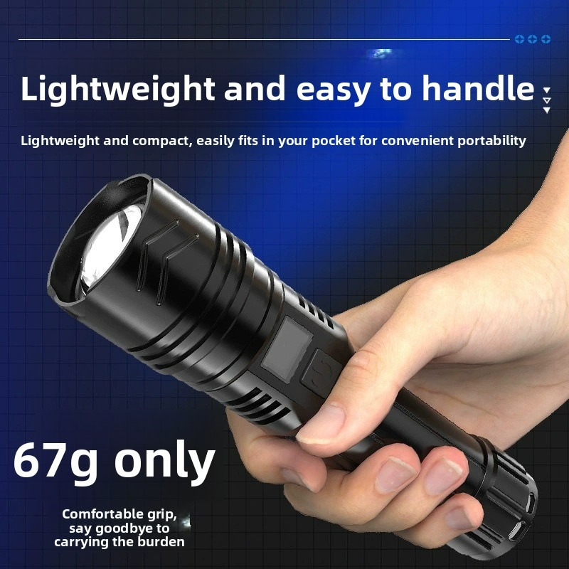 Outdoor Lighting Poles - 1PC Multi-functional Outdoor Strong Light LED