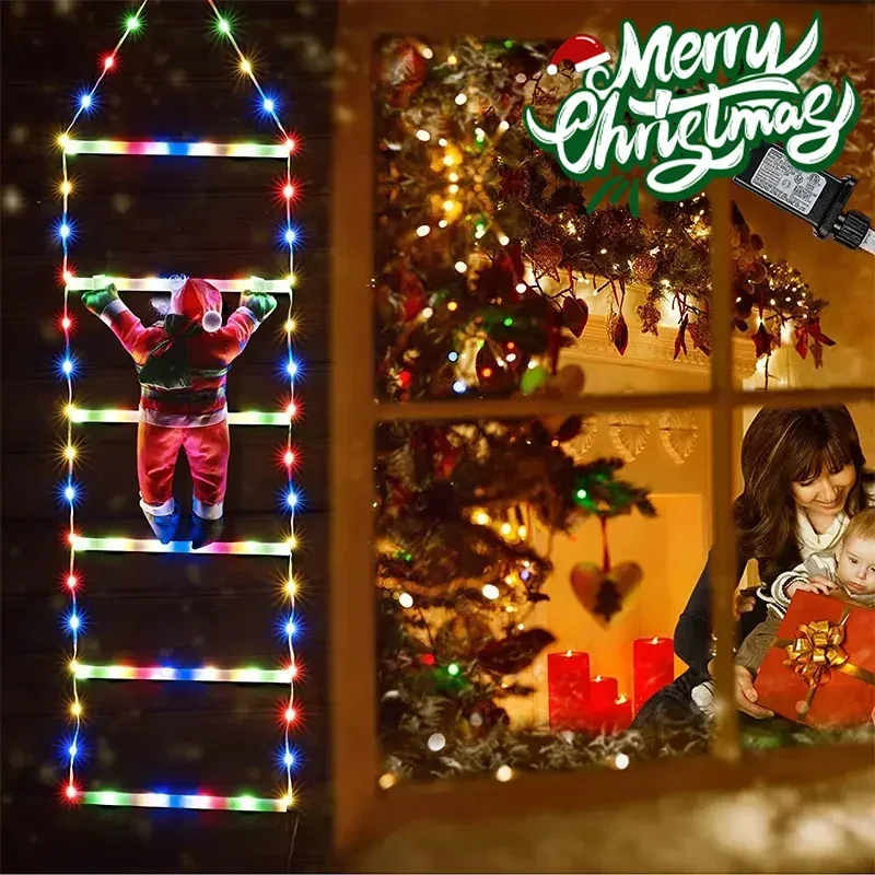 LED Ladder Light for Santa Cla - Xmas Outdoor Lighting Decorations recensie en prijs