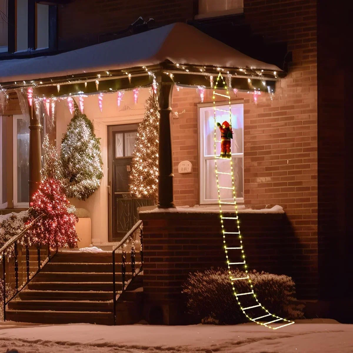 LED Ladder Light for Santa Cla - Xmas Outdoor Lighting Decorations recensie en prijs