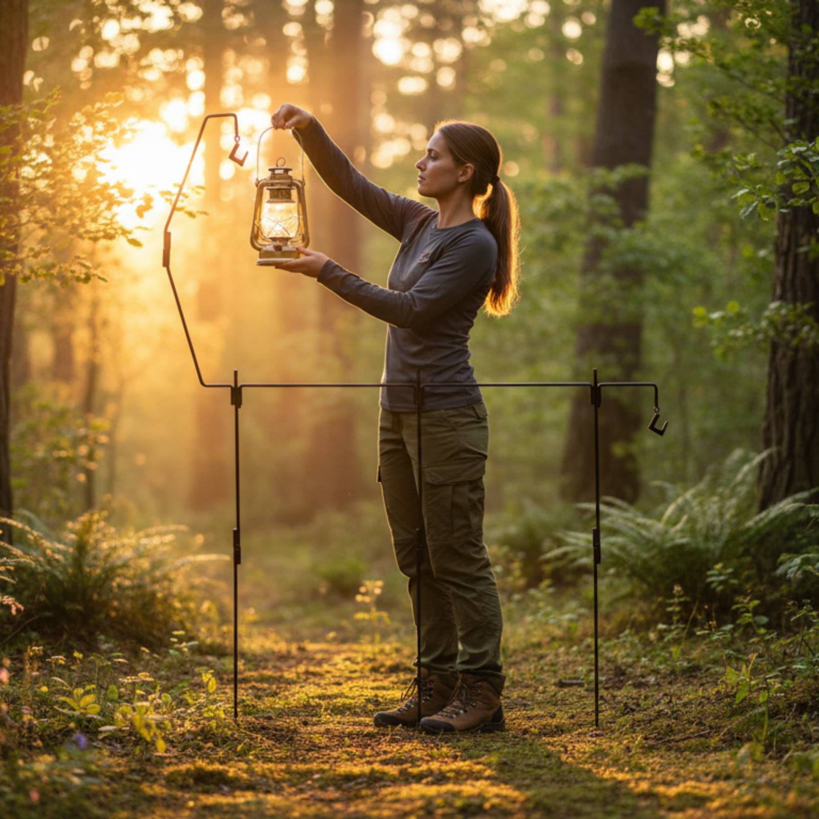 Camping Lantern Stand Detachab - Outdoor Lighting Poles recensie en prijs