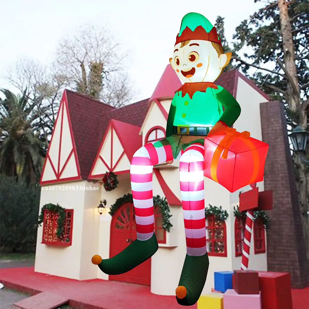 8FT Christmas Inflatable Trim  - Xmas Outdoor Lighting Decorations recensie en prijs