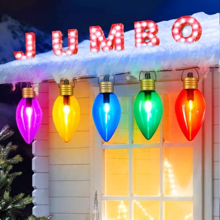 11Feet 5 LED Super Jumbo Chris - Xmas Outdoor Lighting Decorations recensie en prijs