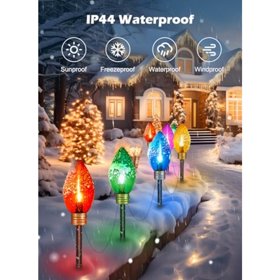 11Feet 5 LED Super Jumbo Chris - Xmas Outdoor Lighting Decorations recensie en prijs