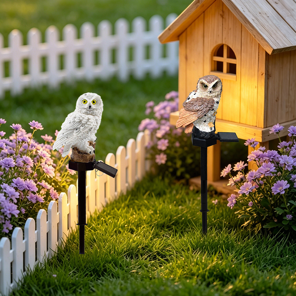 Owl Solar Light, Resin Owl Gro - Outdoor Lighting For Garden recensie en prijs