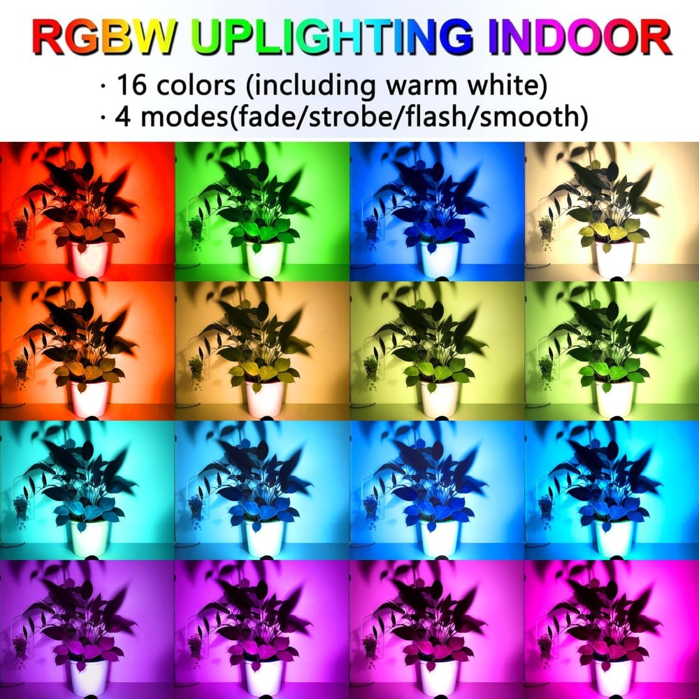 RGBW 8W LED Spotlight with Rem - Outdoor Lighting For Garden recensie en prijs