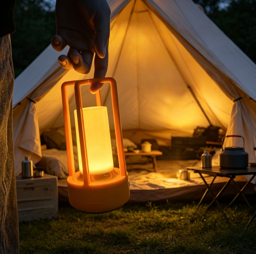 Modern Orange Cage Table Lamp  - Outdoor Lighting Lamps recensie en prijs