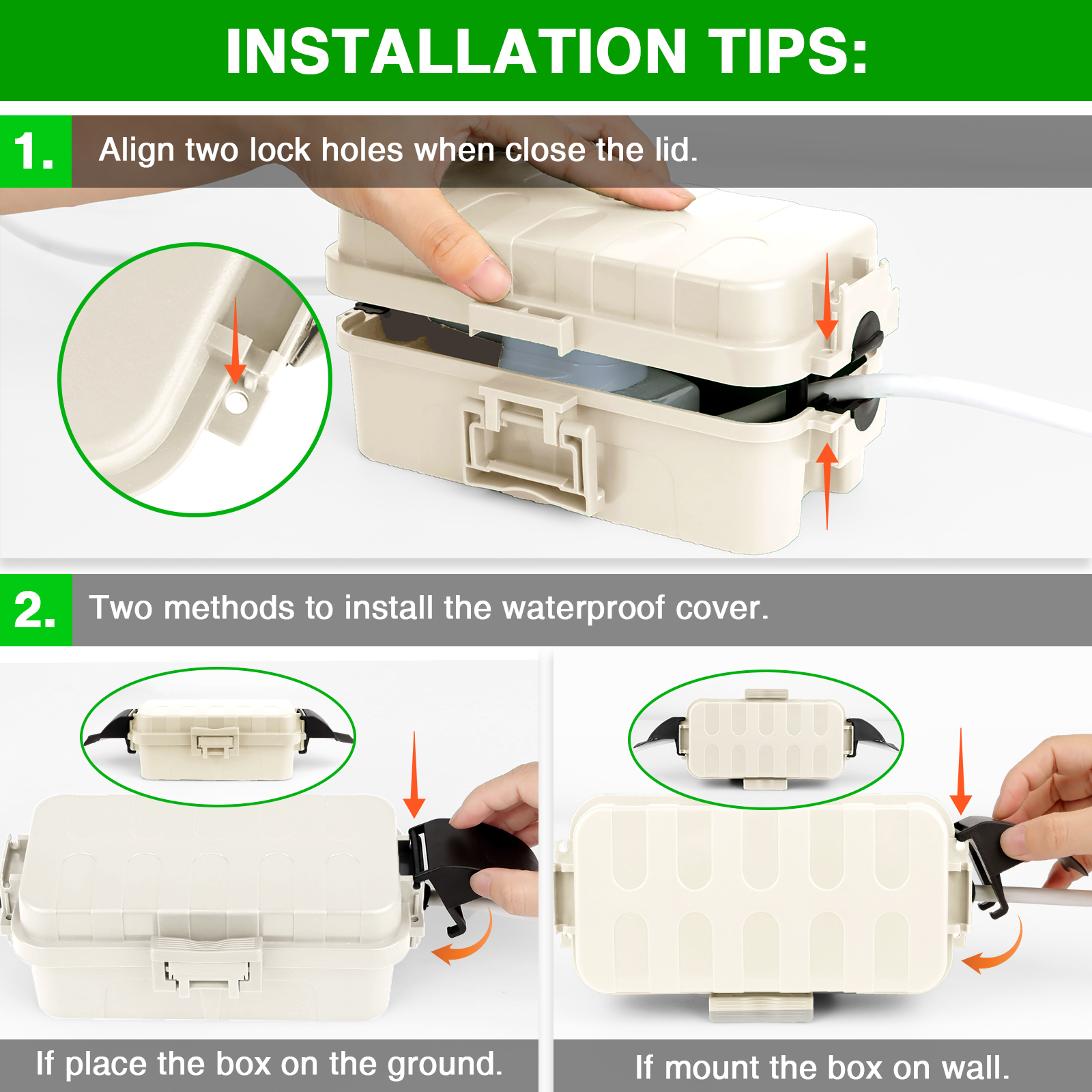 Small Outdoor Electrical Boxes - Outdoor Lighting Extension Cord recensie en prijs