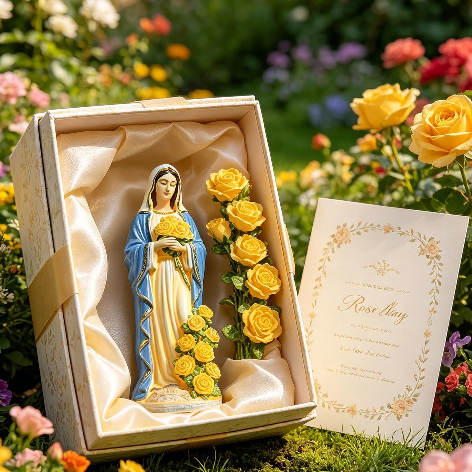 Virgin Mary Solar Statue Garde - Outdoor Lighting Fixtures recensie en prijs