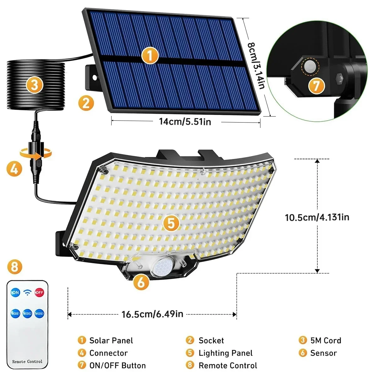 234LED Solar Outdoor Lights Mo - Outdoor Lighting For Garden recensie en prijs