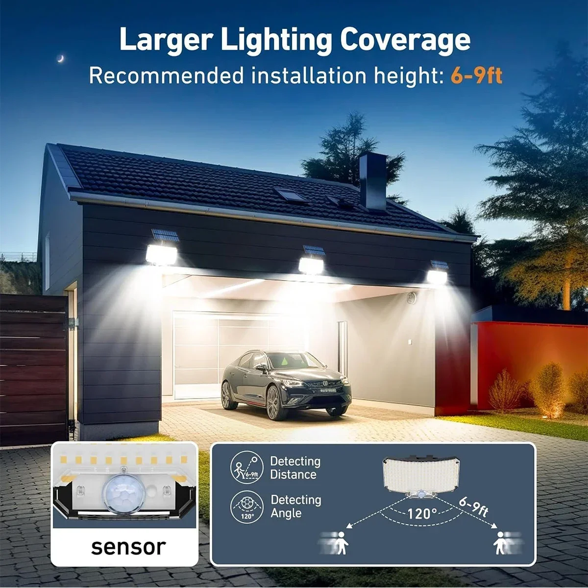 234LED Solar Outdoor Lights Mo - Outdoor Lighting For Garden recensie en prijs