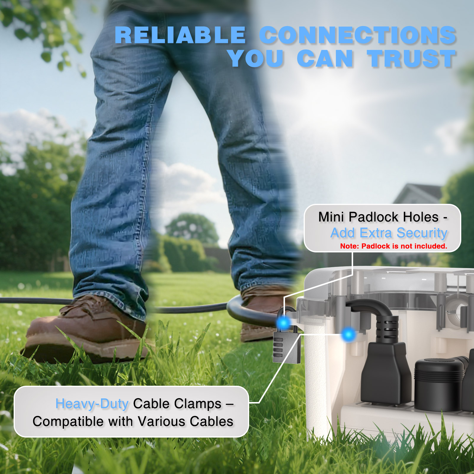 Waterproof Outdoor Electrical  - Outdoor Lighting Extension Cord recensie en prijs