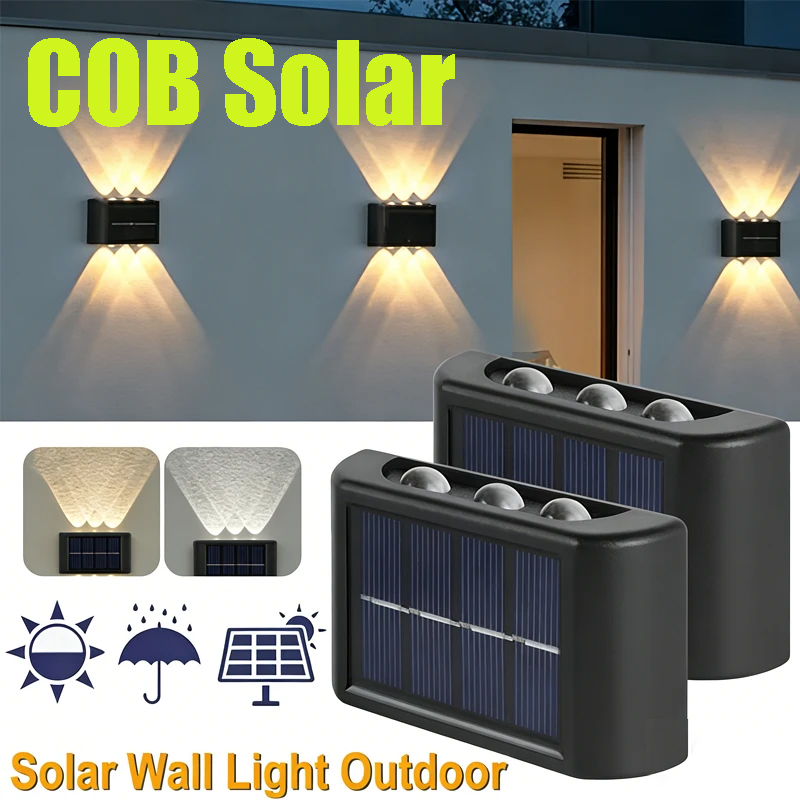 COB Solar Wall Lamp Outdoor Wa - Outdoor Lighting For Garden recensie en prijs