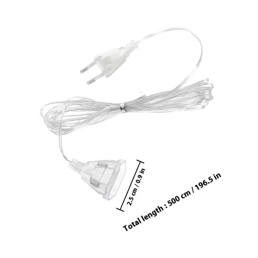 2Pcs LED Light Extension Cable - Outdoor Lighting Extension Cord recensie en prijs