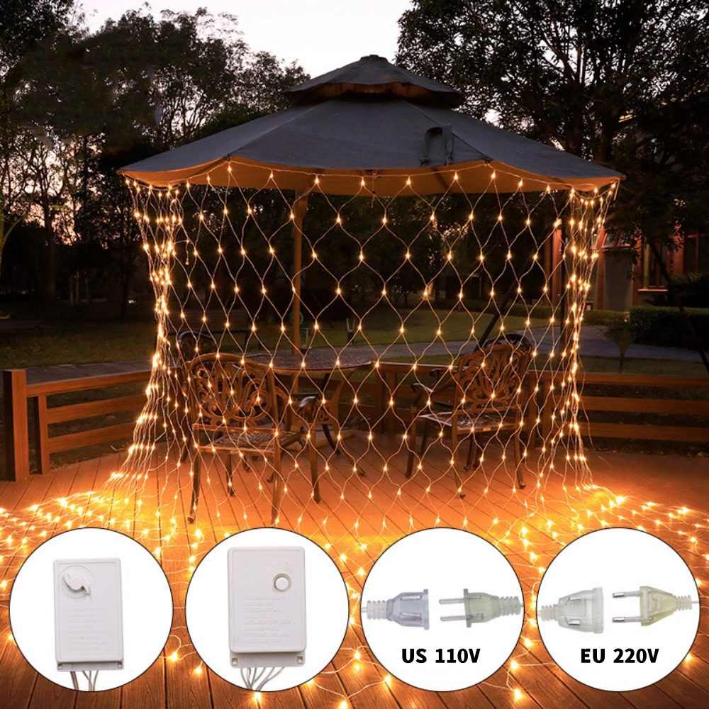 LED Net Mesh Fairy Light 1.5*1 - Xmas Outdoor Lighting Decorations recensie en prijs