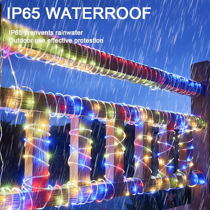 Solar Xmas Rope Light Outdoor  - Xmas Outdoor Lighting Decorations recensie en prijs