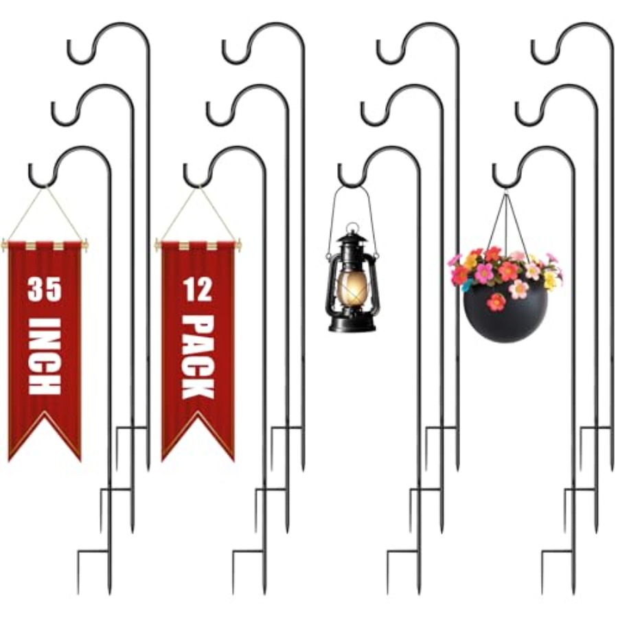 Shepherds Hooks for Outdoor Ga - Outdoor Lighting Poles recensie en prijs
