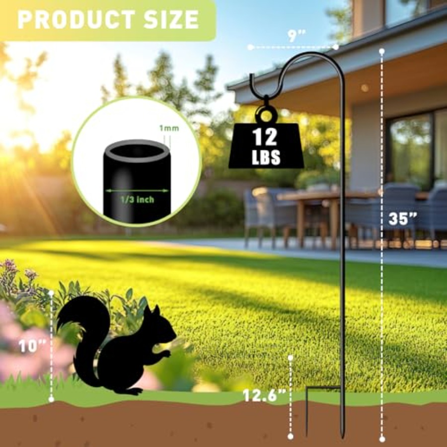 Shepherds Hooks for Outdoor Ga - Outdoor Lighting Poles recensie en prijs