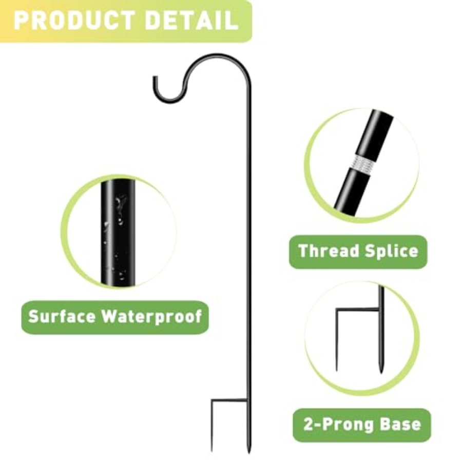 Shepherds Hooks for Outdoor Ga - Outdoor Lighting Poles recensie en prijs