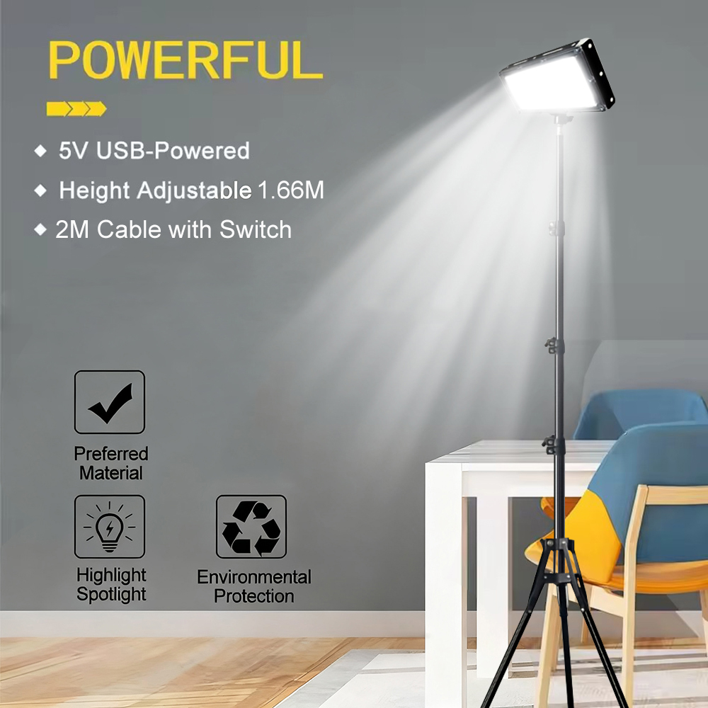 LED Work Lights with Stand, 3  - Outdoor Lighting Lamps recensie en prijs