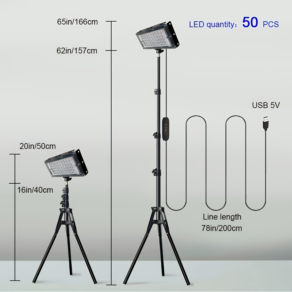 LED Work Lights with Stand, 3  - Outdoor Lighting Lamps recensie en prijs