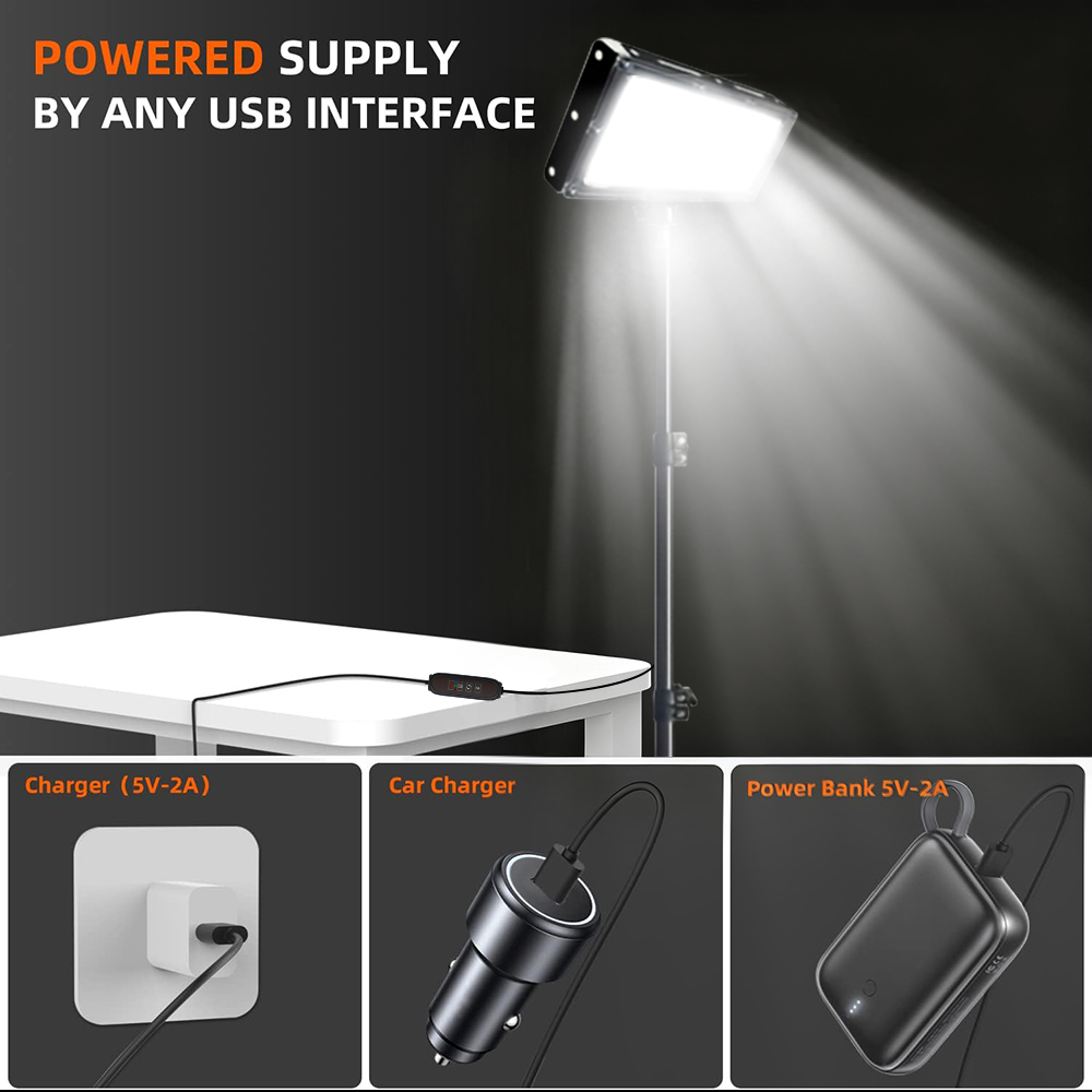 LED Work Lights with Stand, 3  - Outdoor Lighting Lamps recensie en prijs