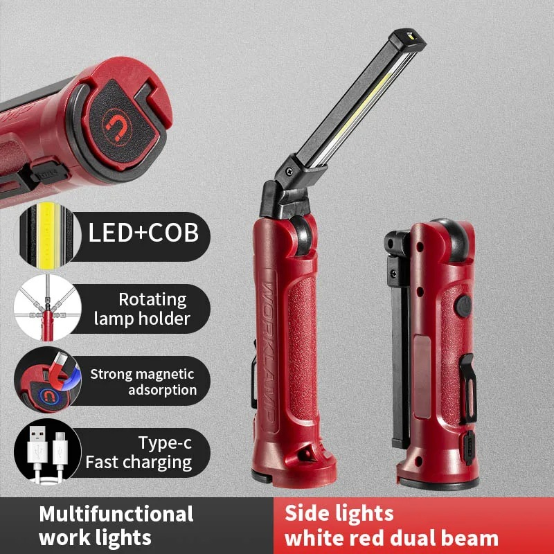 COB LED Work Light Rechargeabl - Hanging Outdoor Lighting recensie en prijs
