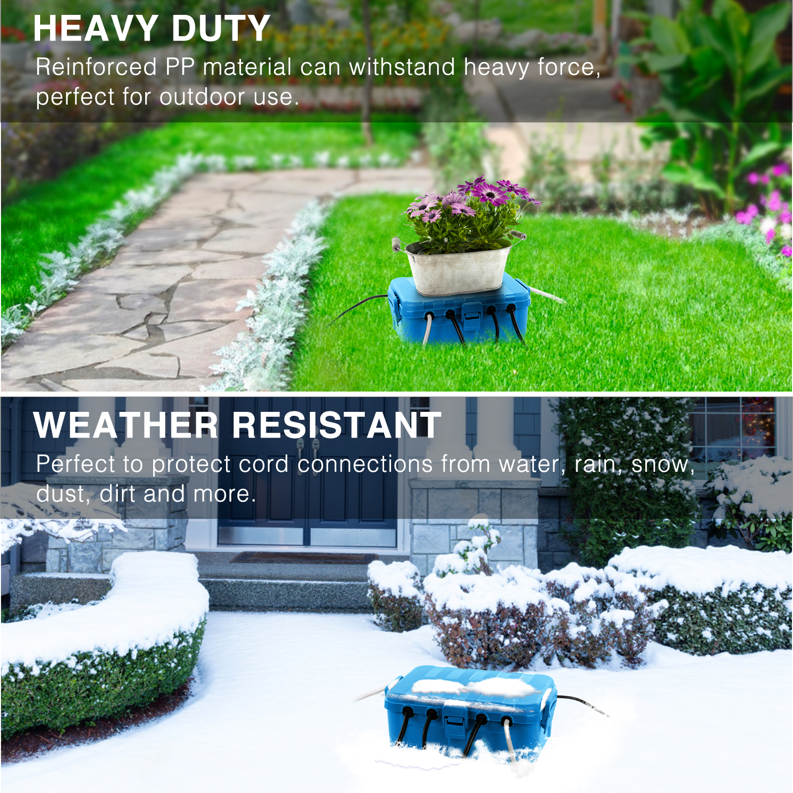 Large Extension Cord Cover Out - Outdoor Lighting Extension Cord recensie en prijs
