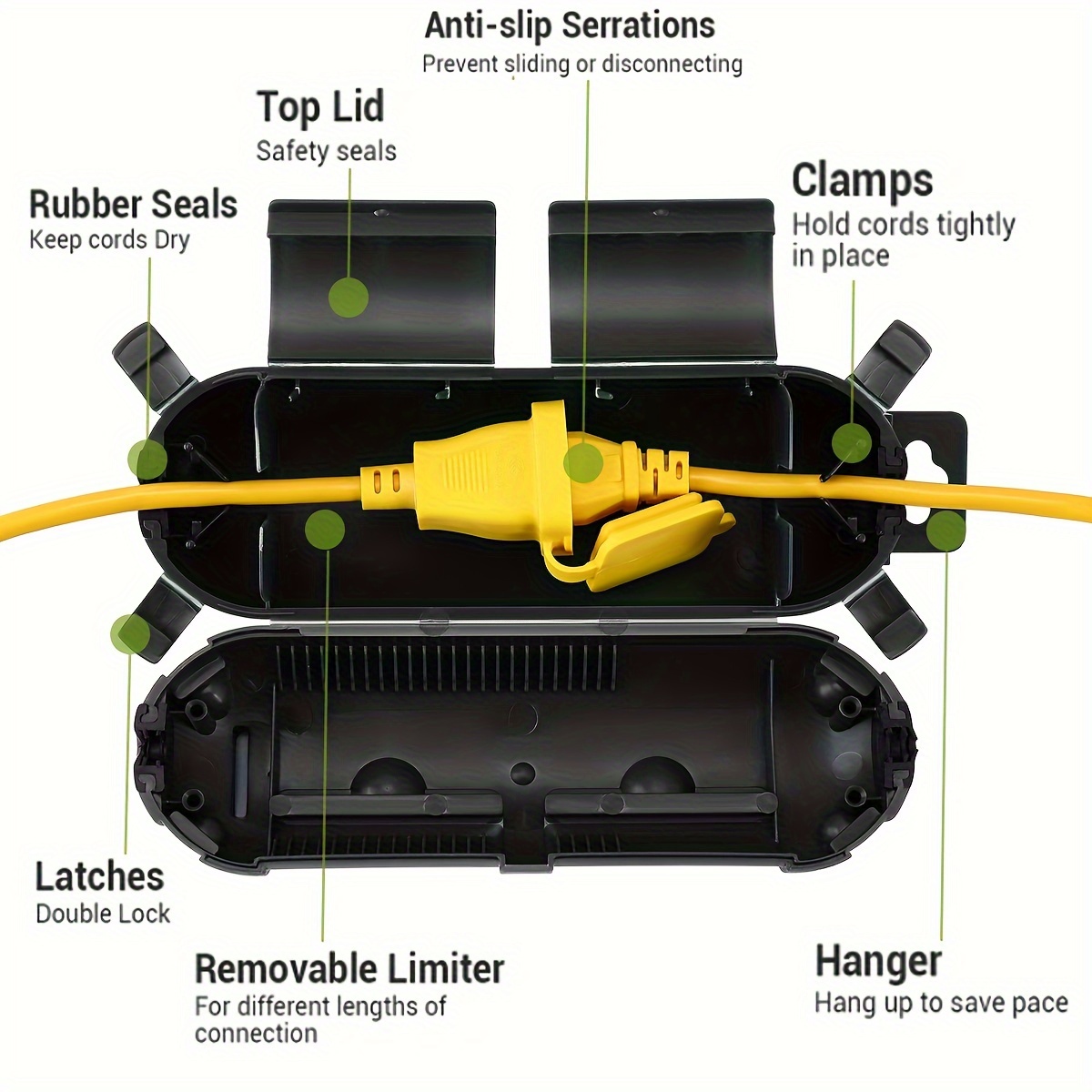 Extension Cord Plug Connection - Outdoor Lighting Extension Cord recensie en prijs