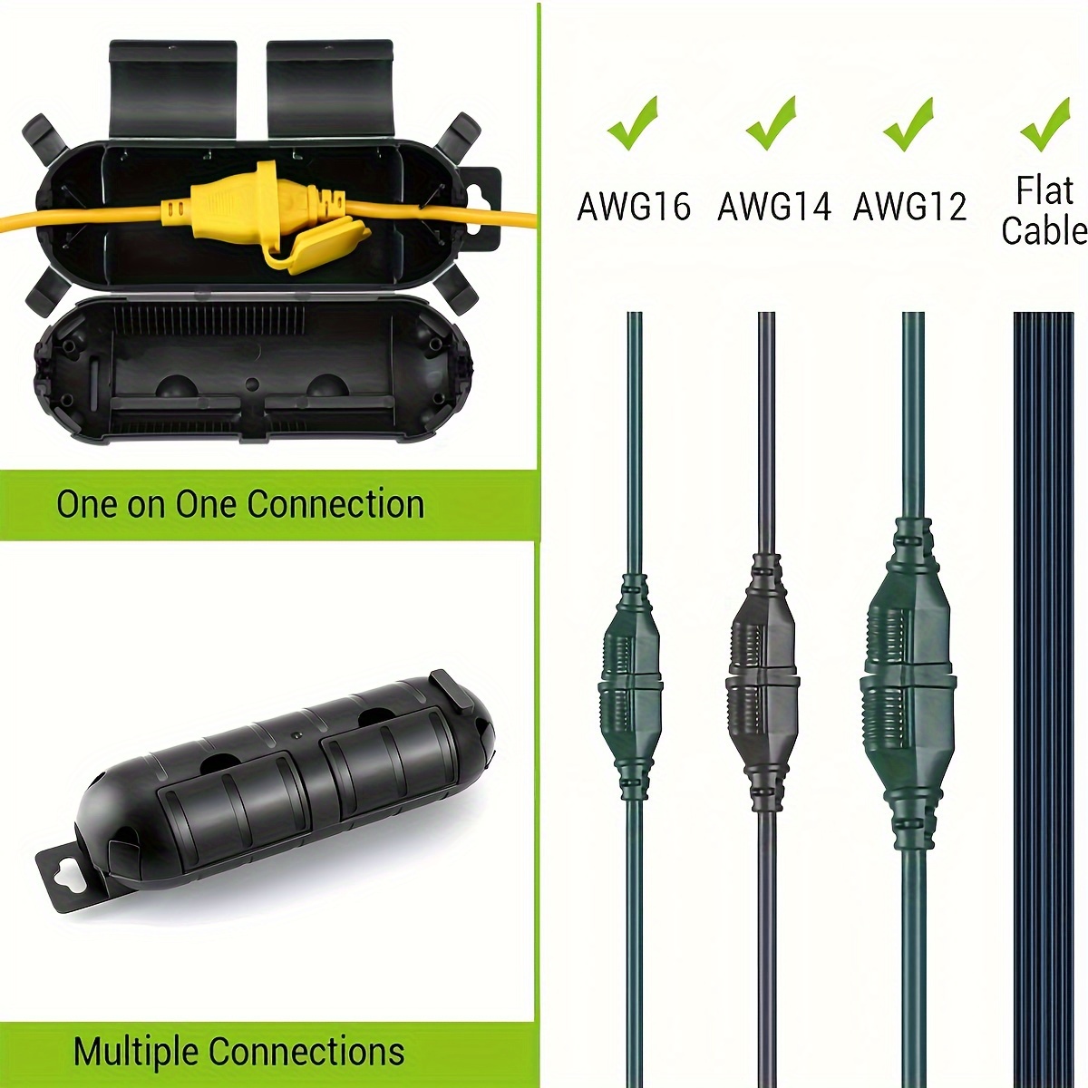 Extension Cord Plug Connection - Outdoor Lighting Extension Cord recensie en prijs