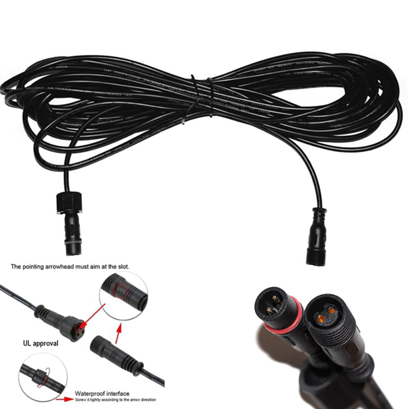 5m Double hole Plug Led Solar  - Outdoor Lighting Extension Cord recensie en prijs