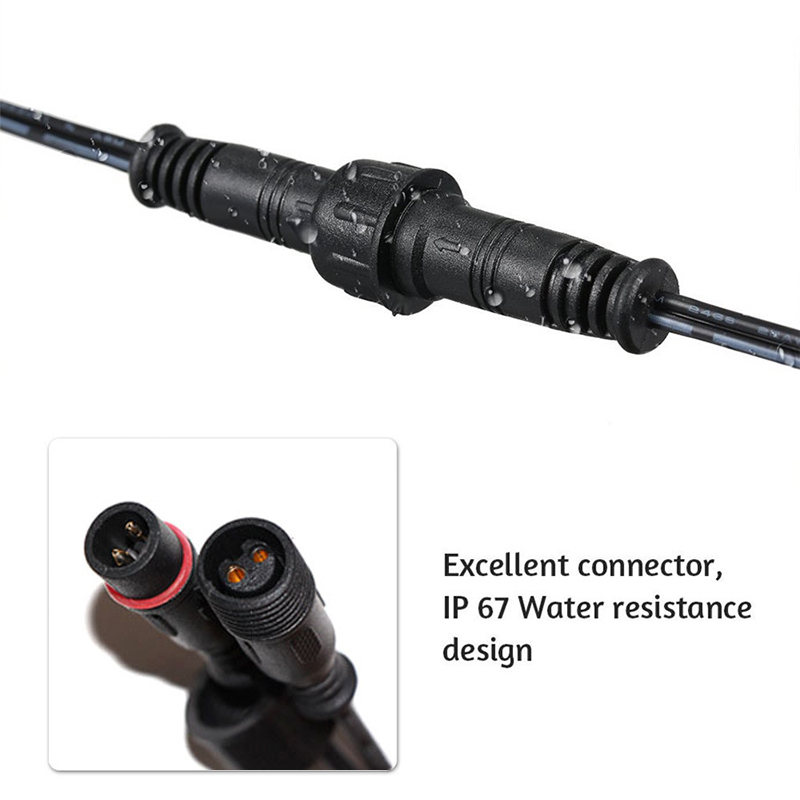 5m Double hole Plug Led Solar  - Outdoor Lighting Extension Cord recensie en prijs