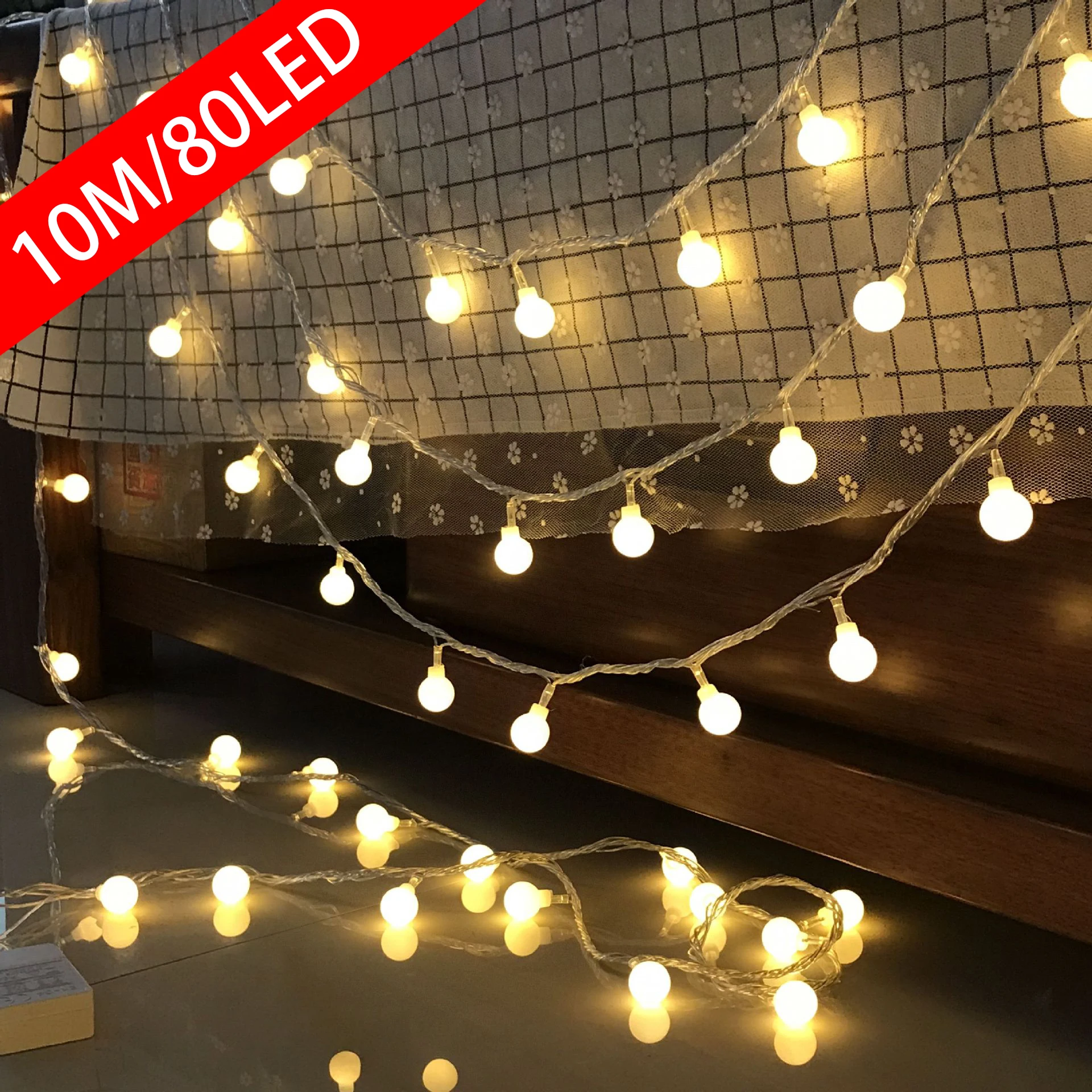 10M USB/Battery Power Ball LED - Outdoor Lighting Ideas For Party recensie en prijs