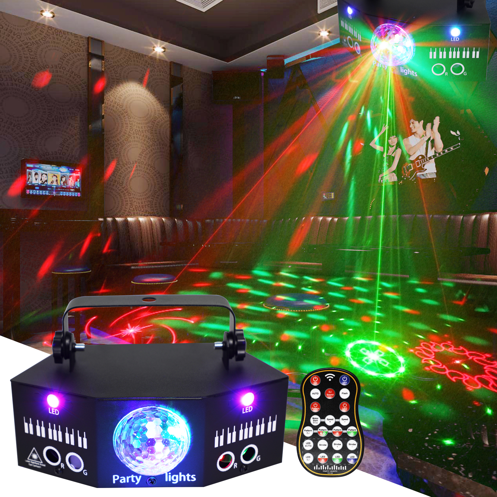 Wuzstar RGB LED Laser Effect S - Outdoor Lighting Lamps recensie en prijs