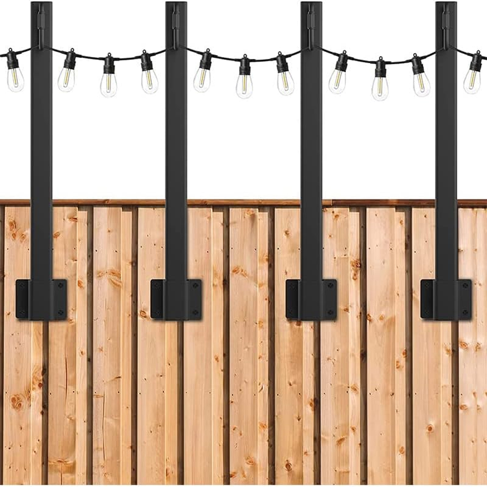 4 Pcs Metal String Light Poles - Outdoor Lighting Poles recensie en prijs