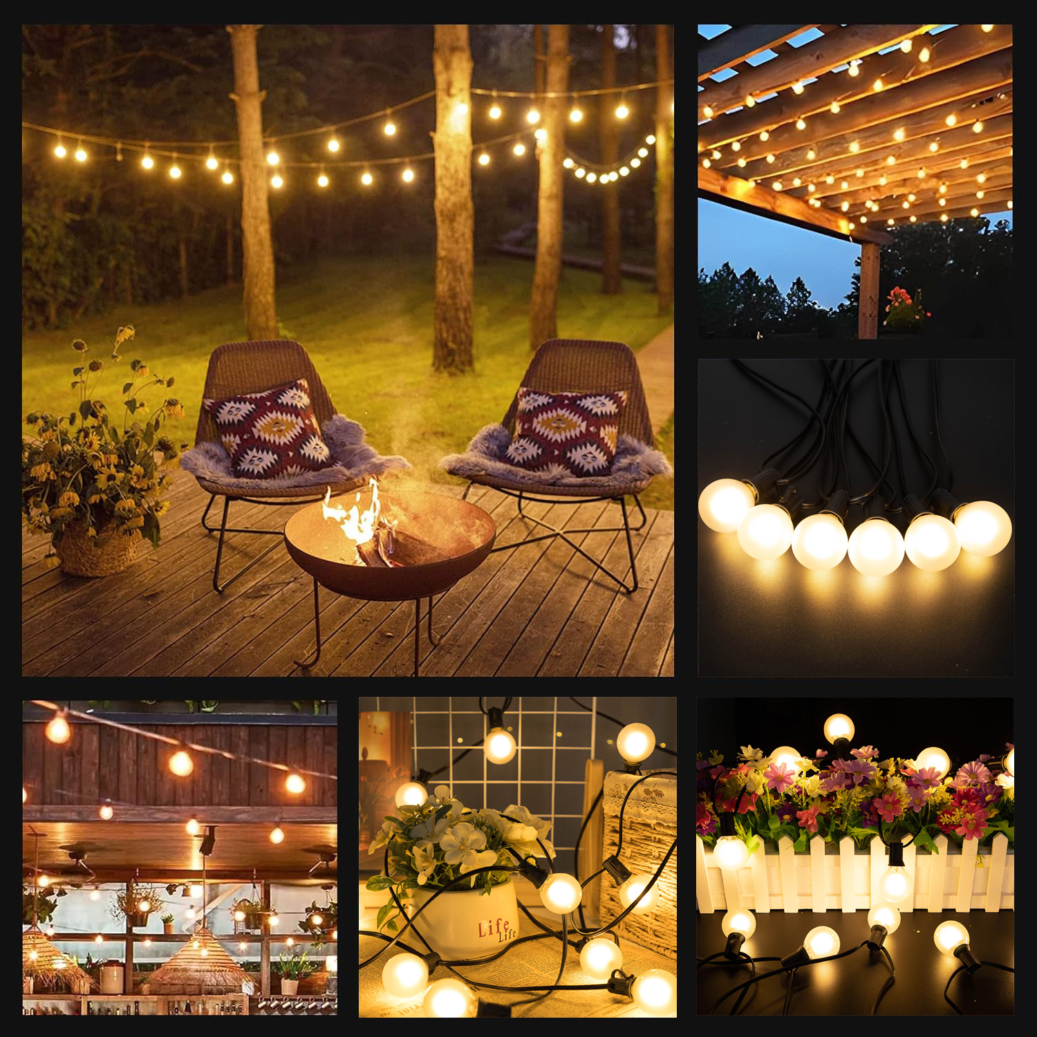 Waterproof G40 Led Lights Deco - Outdoor Lighting Ideas For Party recensie en prijs