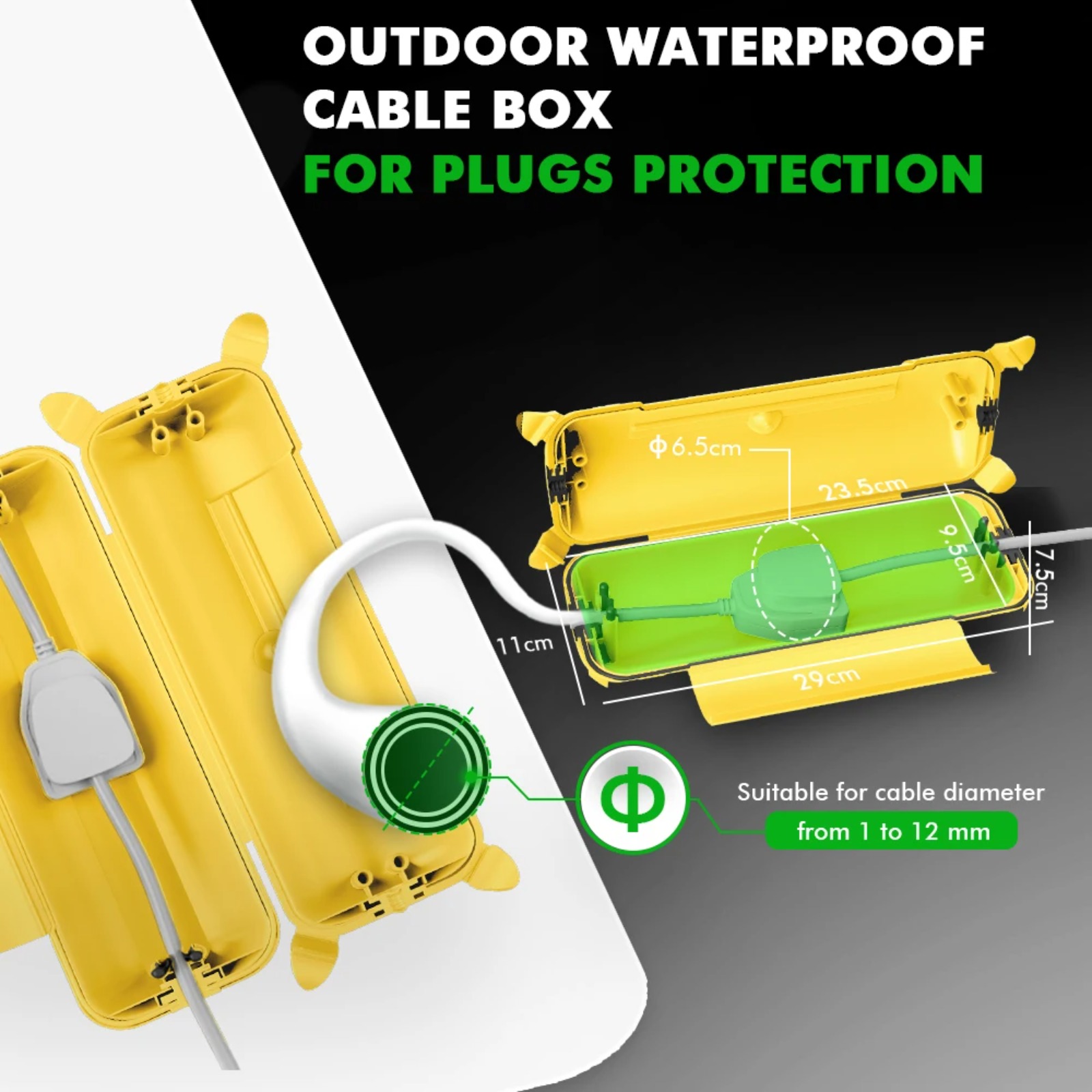 IP44 Outdoor Extension Cord Co - Outdoor Lighting Extension Cord recensie en prijs