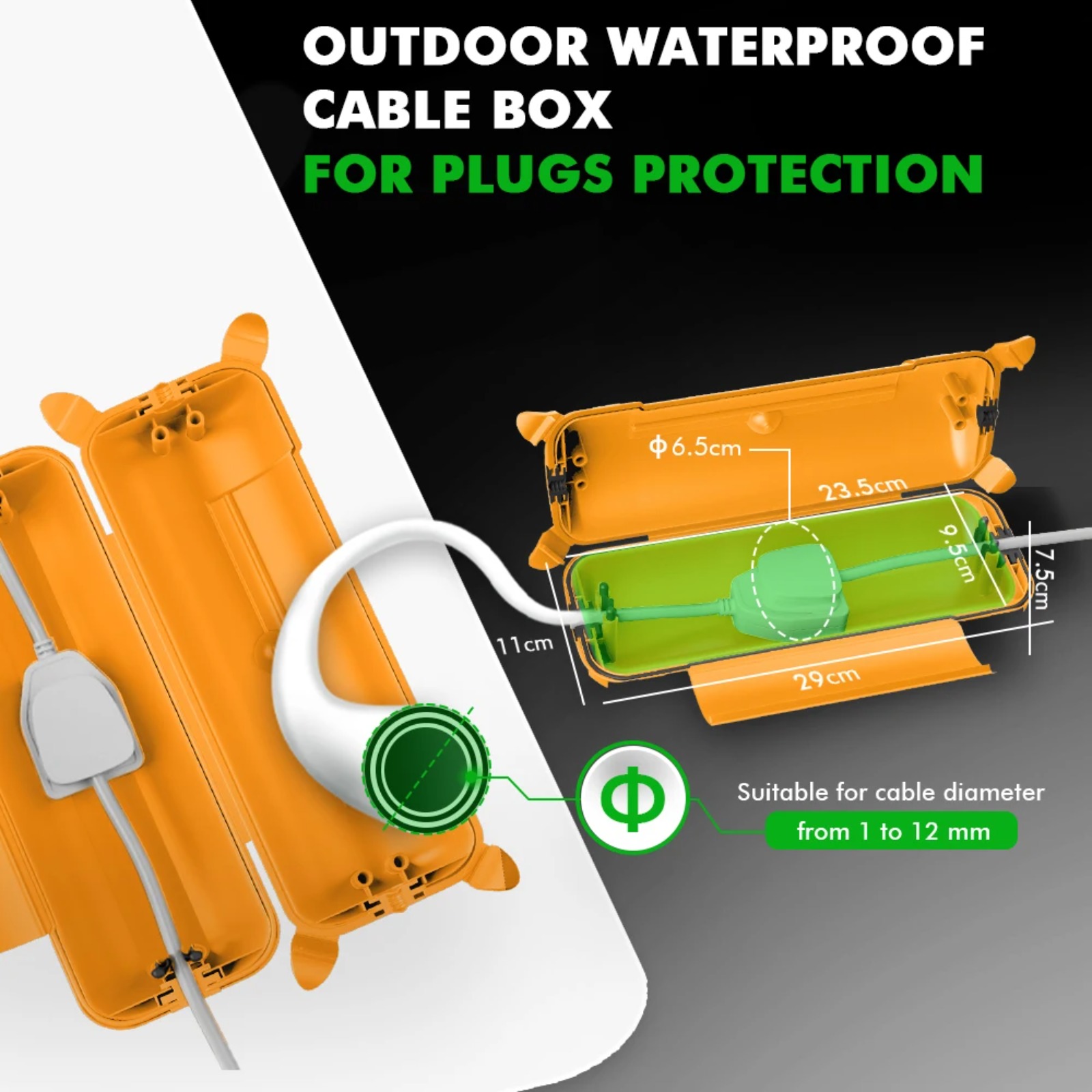 IP44 Outdoor Extension Cord Co - Outdoor Lighting Extension Cord recensie en prijs
