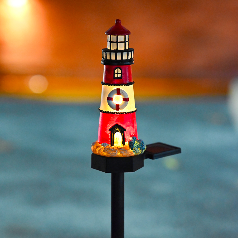 Solar Lighthouse Lights Waterp - Xmas Outdoor Lighting Decorations recensie en prijs
