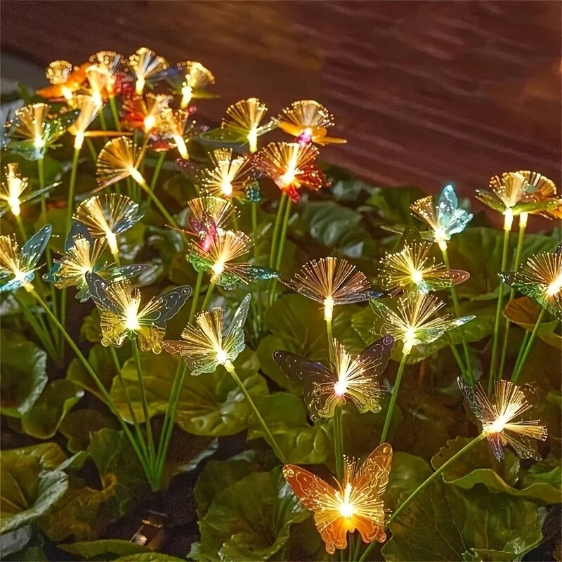 1PC 6-Head LED Solar Fiber Opt - Outdoor Lighting Yard Ideas recensie en prijs