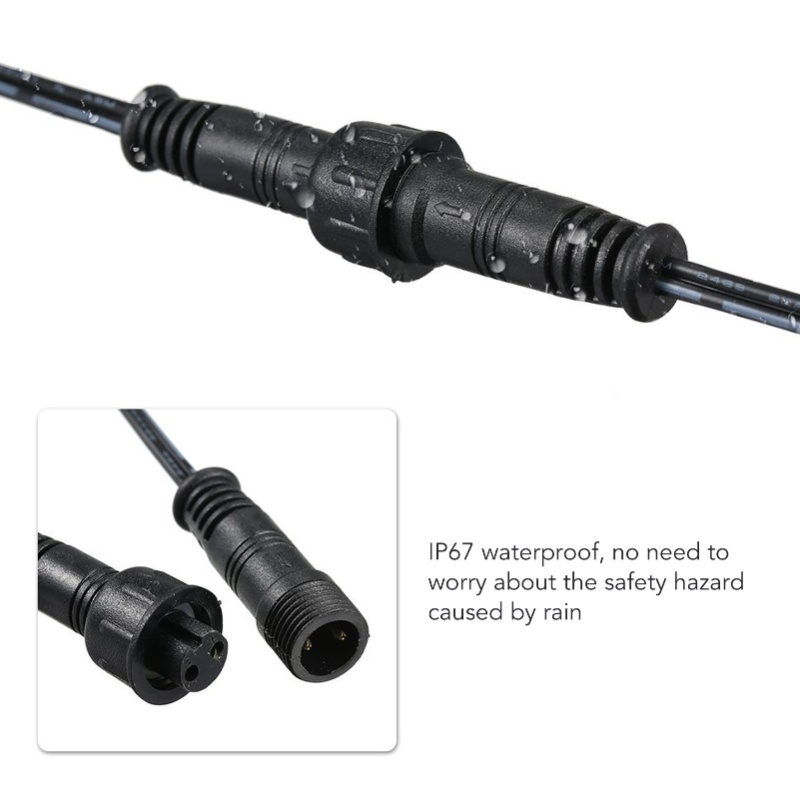 5 Pcs 3.3ft Deck Light Extensi - Outdoor Lighting Extension Cord recensie en prijs