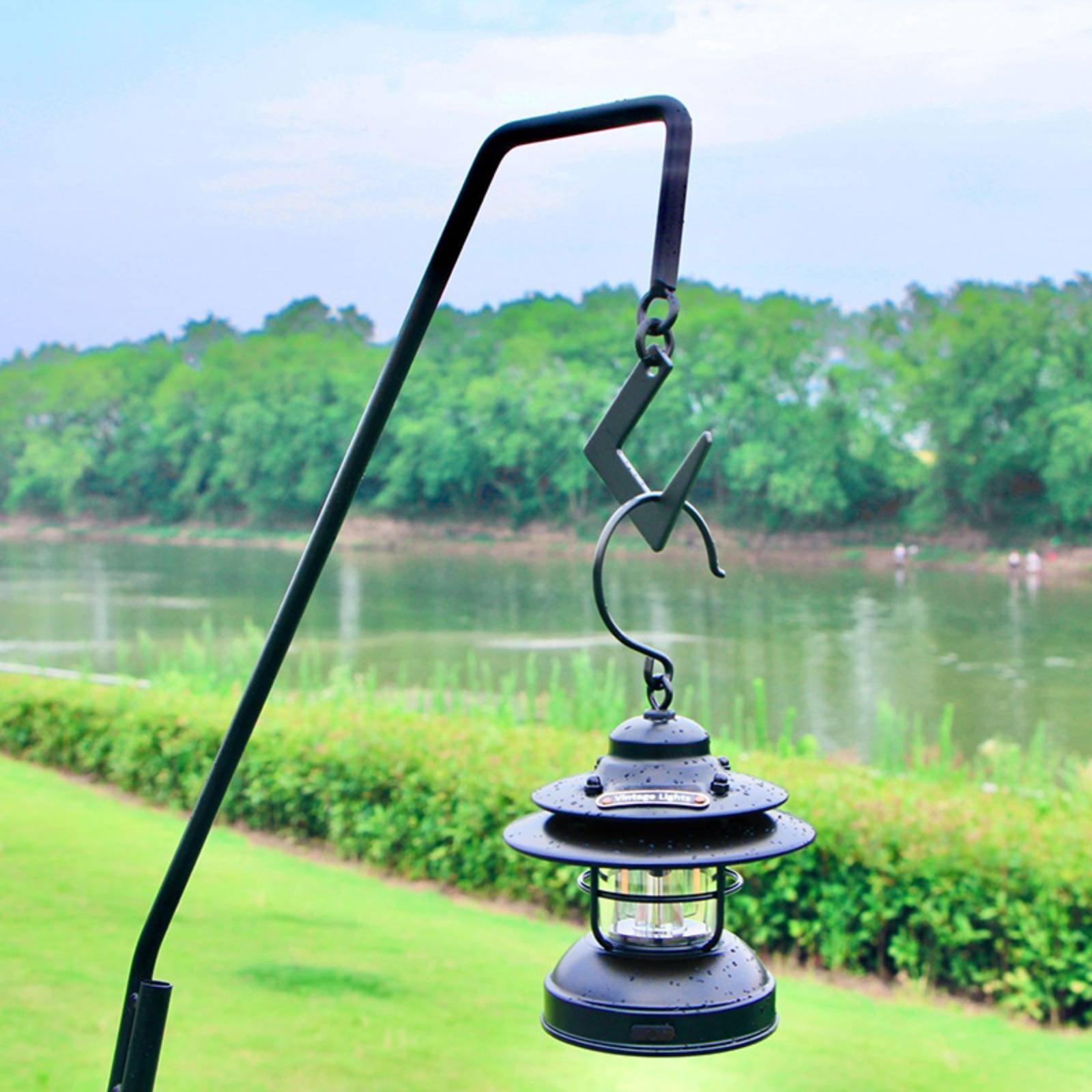 Camping Lantern Stand Easy to  - Outdoor Lighting Poles recensie en prijs
