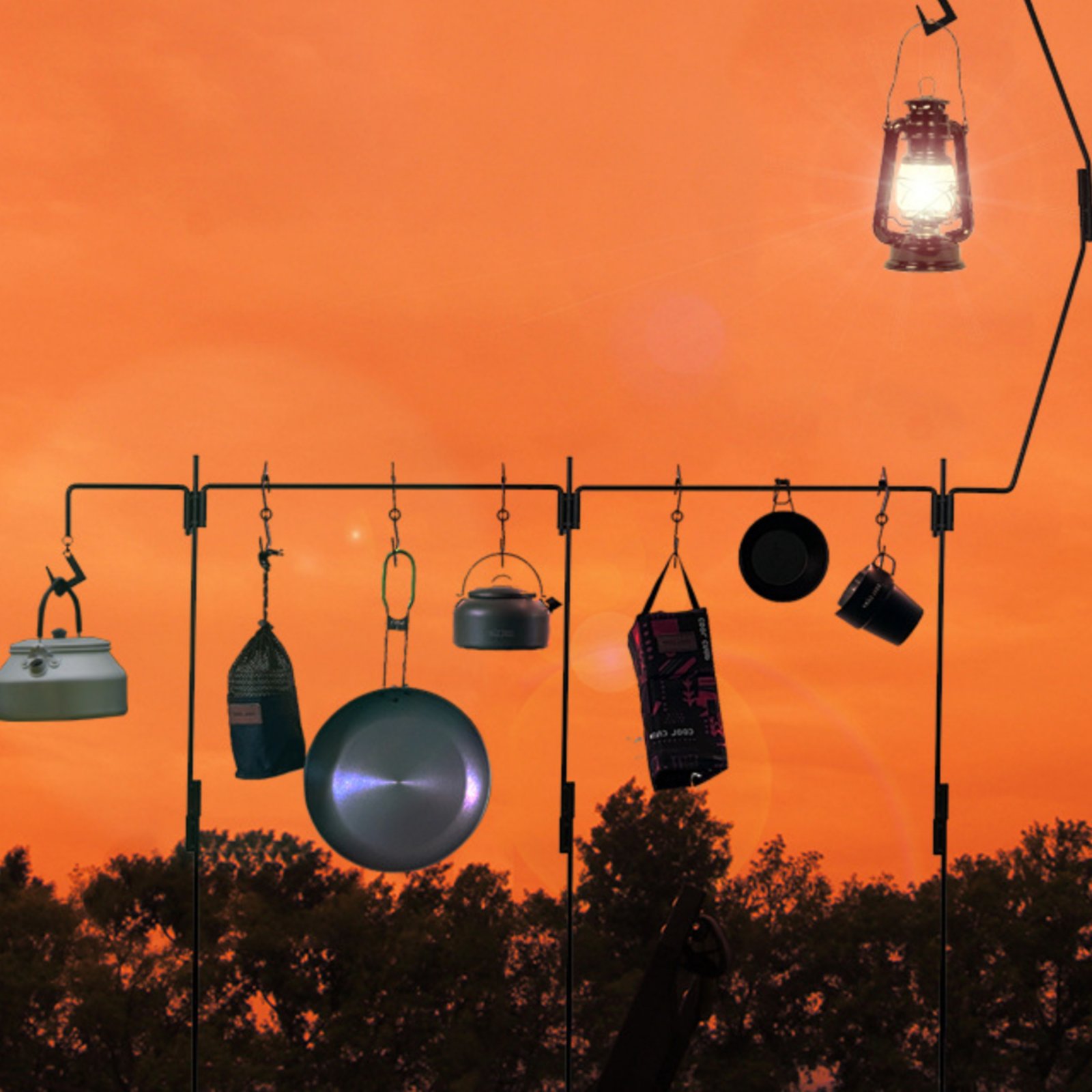Camping Lantern Stand Easy to  - Outdoor Lighting Poles recensie en prijs
