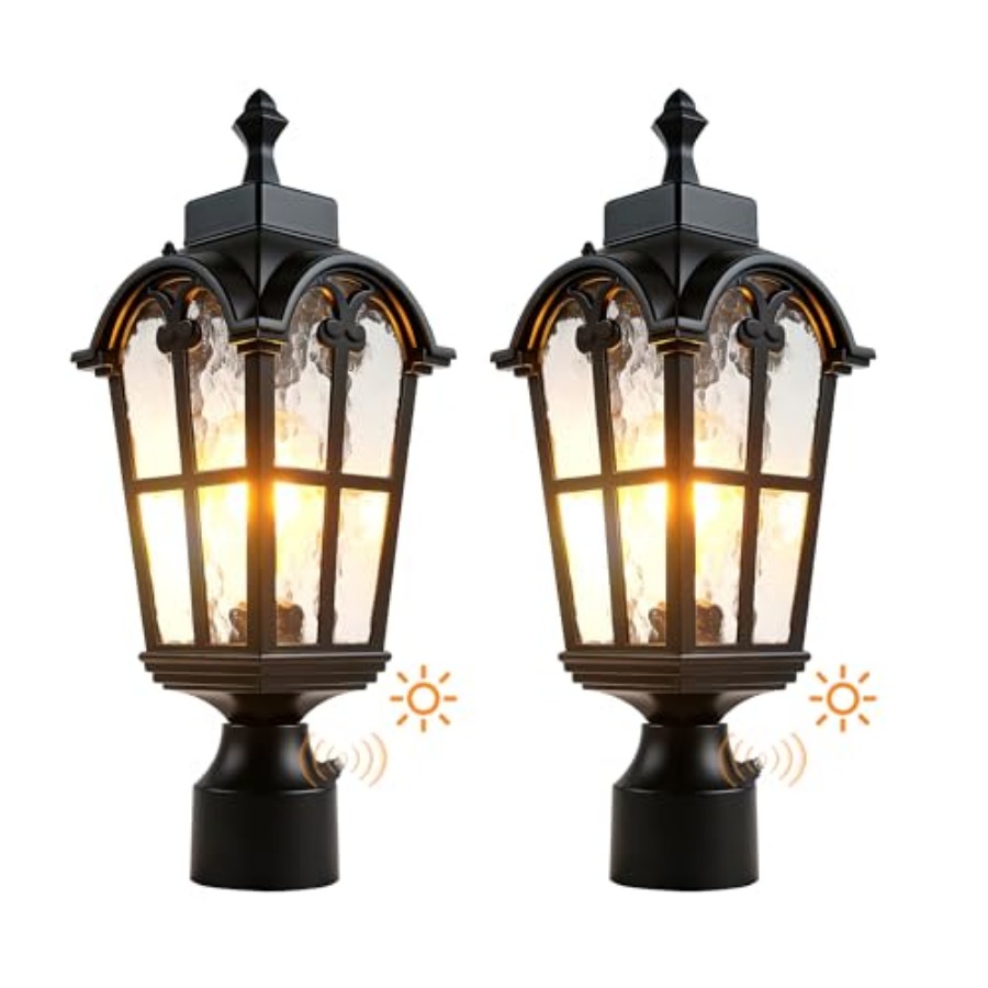 Sensor Outdoor Post Lights Wat - Outdoor Lighting Fixtures recensie en prijs