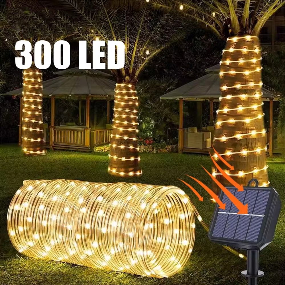 Solar Tube Rope Led Fairy Ligh - Xmas Outdoor Lighting Decorations recensie en prijs