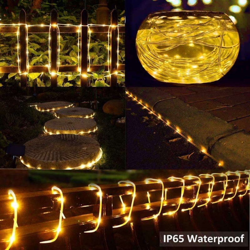 Solar Tube Rope Led Fairy Ligh - Xmas Outdoor Lighting Decorations recensie en prijs