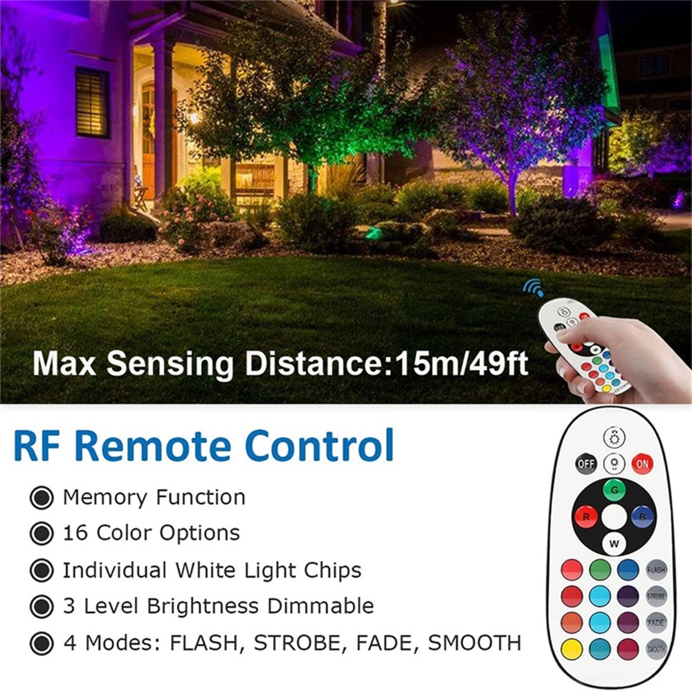 RGBW Landscape Lighting 10W wi - Outdoor Lighting For Garden recensie en prijs