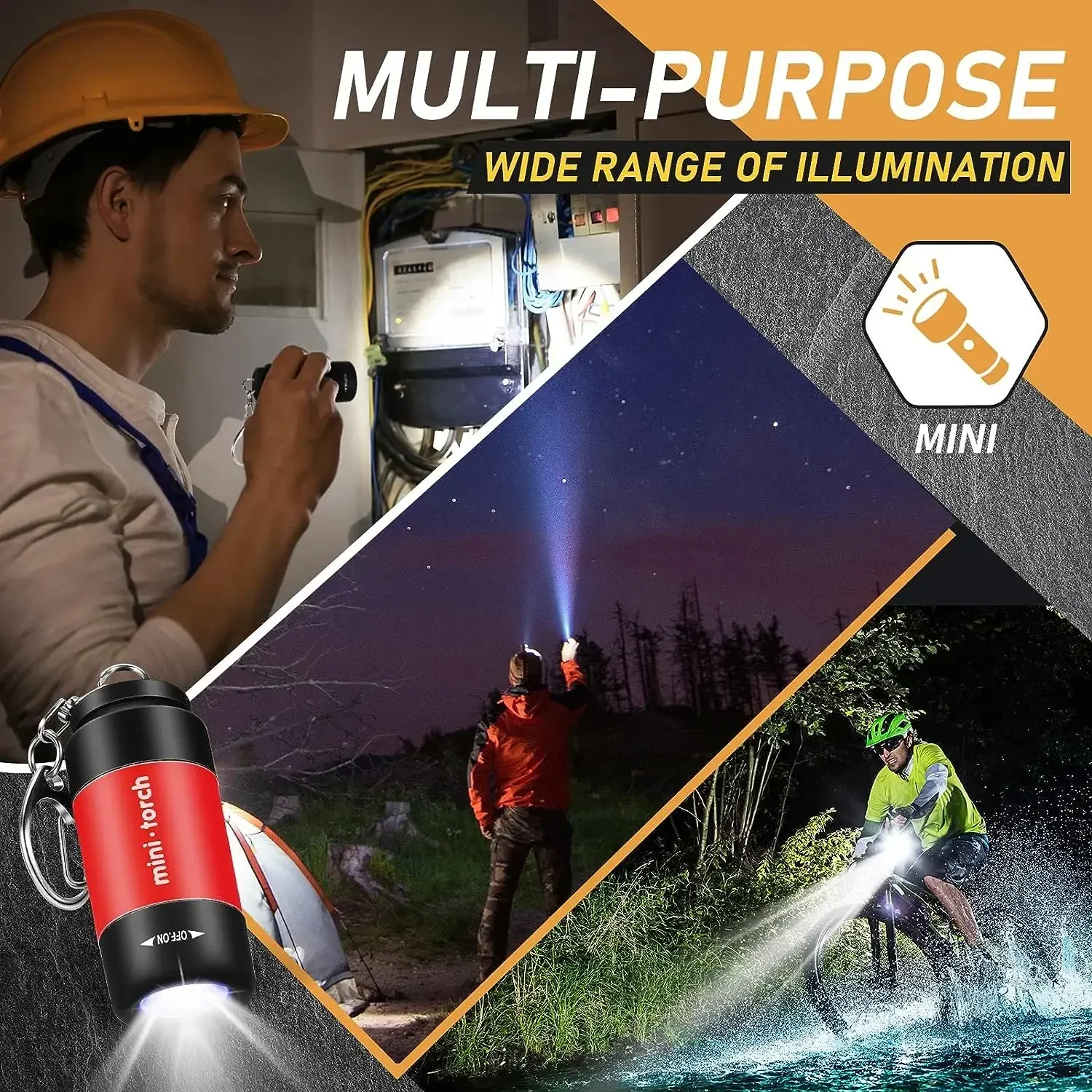 USB Charge LED Flashlight  Mul - Outdoor Lighting Ideas For Party recensie en prijs