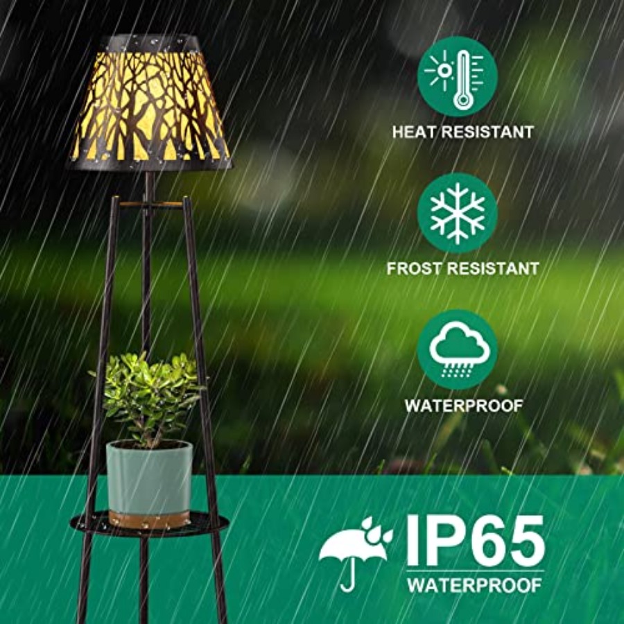 2 Pack Outdoor Solar Floor Lam - Outdoor Lighting For Garden recensie en prijs